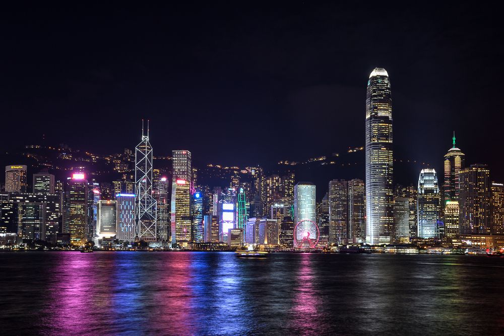 Hong Kong Island @ Night