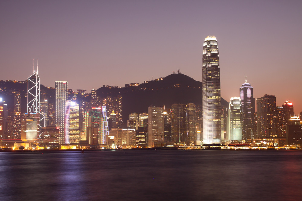 Hong Kong Island Skyline