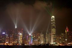 Hong Kong Light und Laser Show