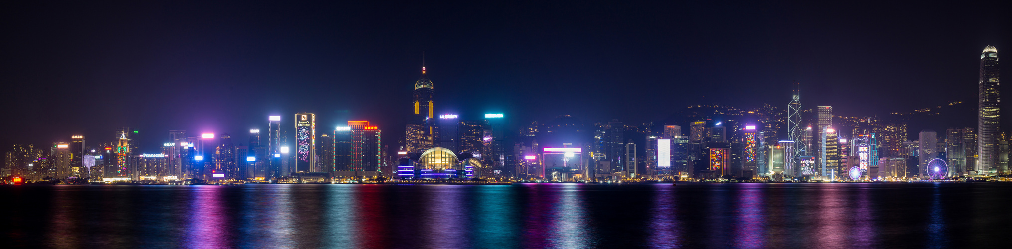 Hong Kong Night Pano