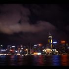 Hong Kong Skyline bei Nacht