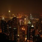 Hong Kong Skyline bei Nacht