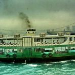 Hong Kong Star Ferry bei Regen