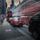 Hong Kong Taxi Rush hour