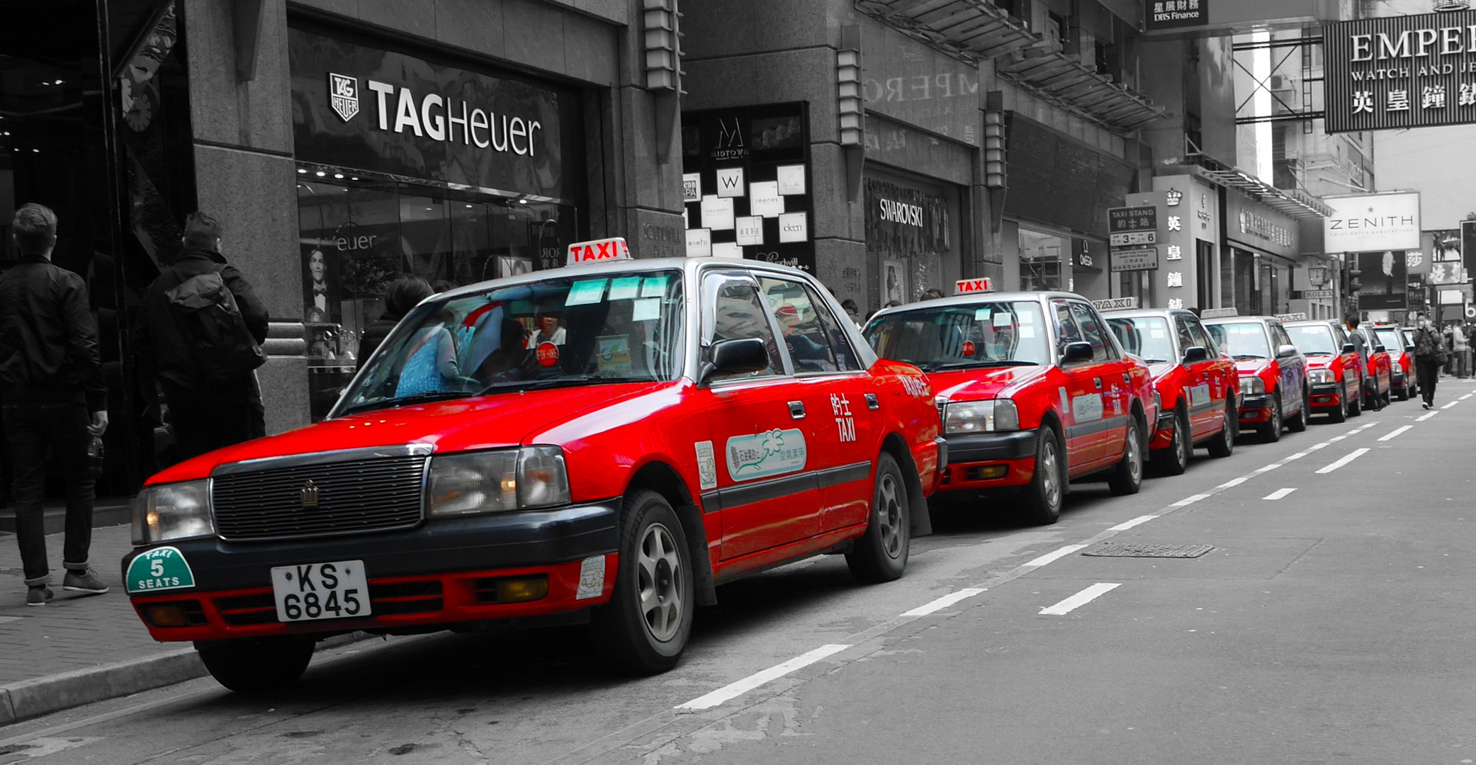 Hong Kong, Taxis