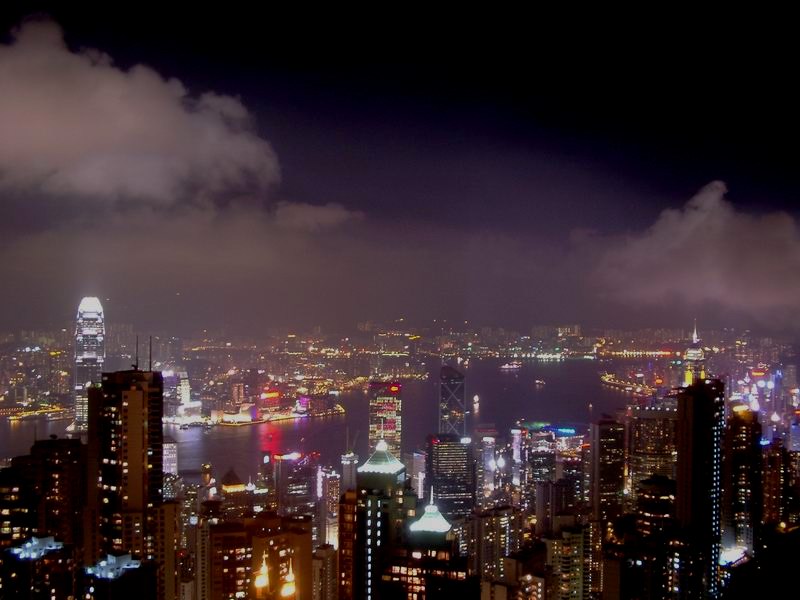 Hong Kong - The Peak by Night