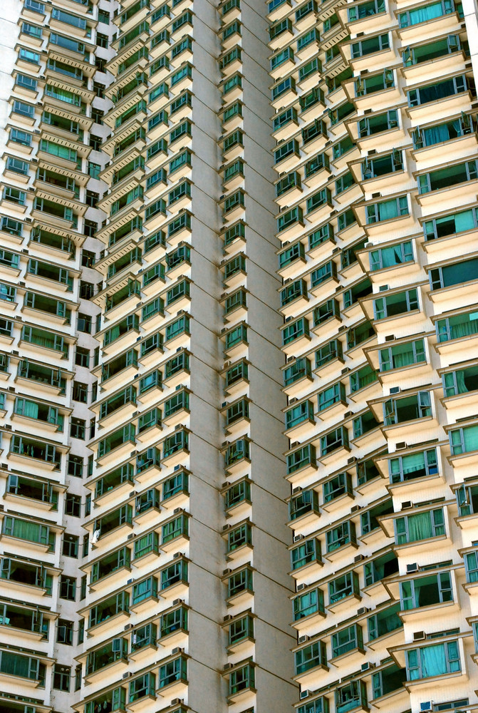 Hong Kong - wohnen im Hochhaus