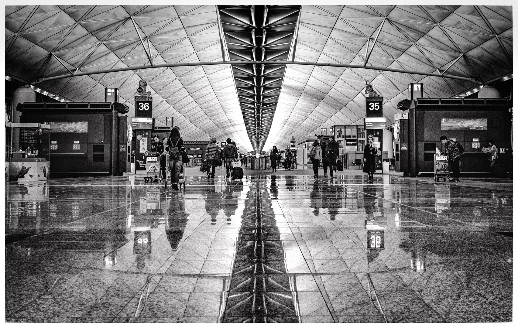 Hongkong airport 