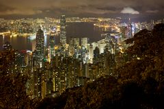 Hongkong at night