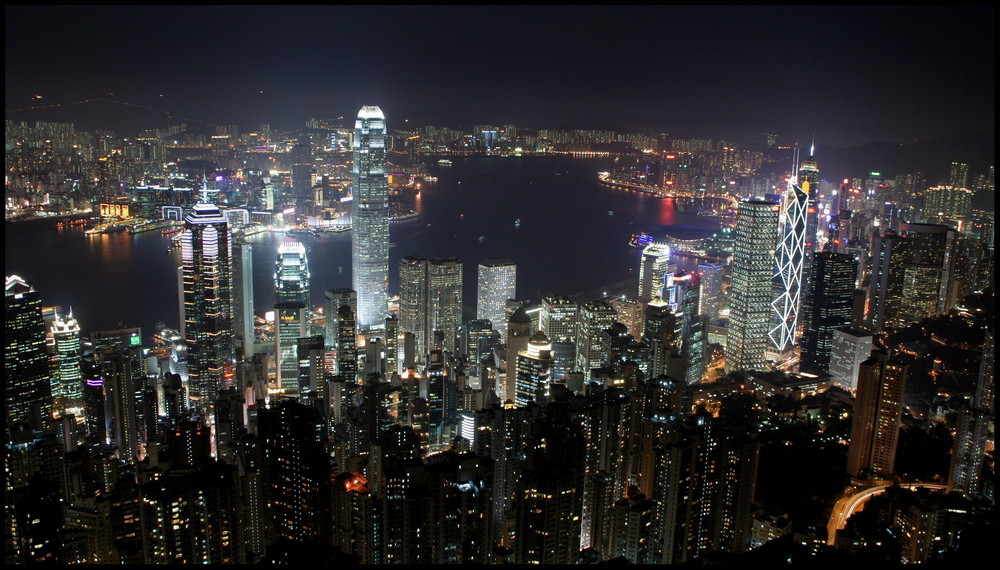 Hongkong at night