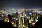 Hongkong bei Nacht von Rainer I