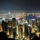 Hongkong bei Nacht