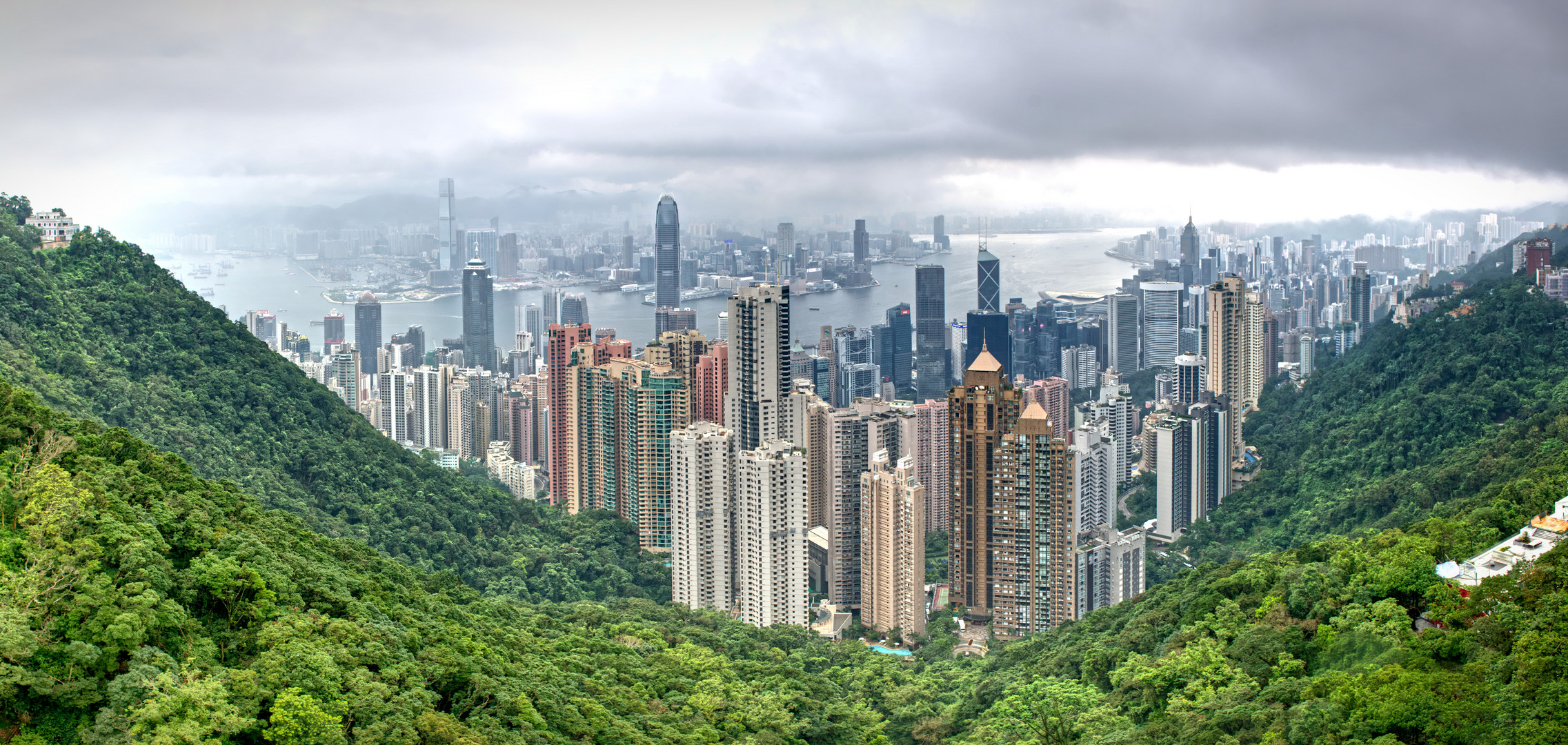 Hongkong, Blick vom "The Peak"