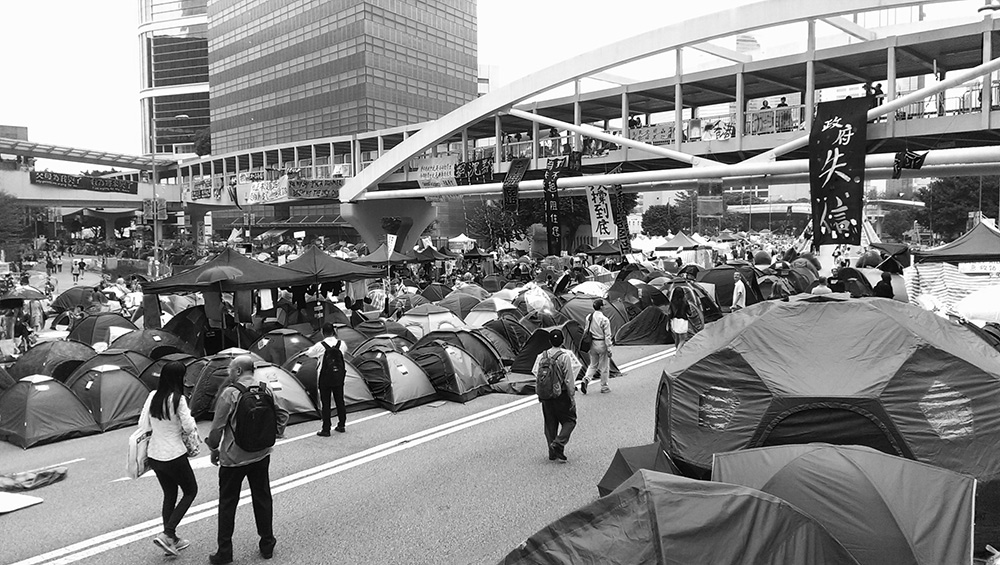 Hongkong - Central District - Proteste