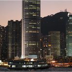 Hongkong Central und Peek im Abend-Detail :-)