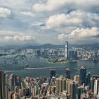 Hongkong Hafen vom Peak