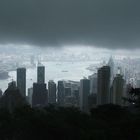 Hongkong im Wolkenloch