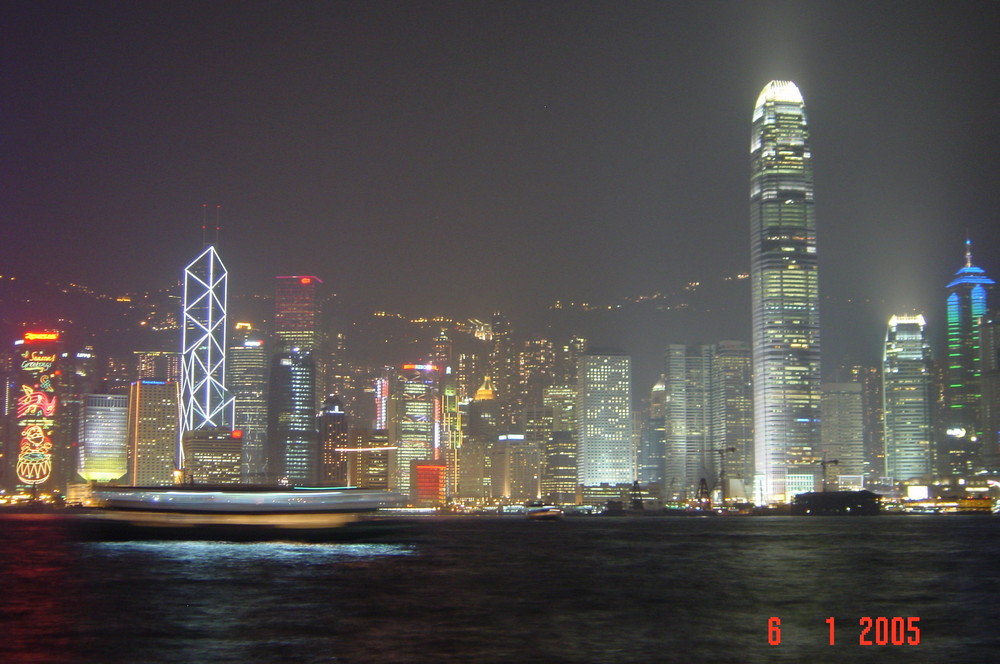 Hongkong-Island at Night - always beautyful