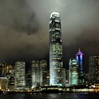 Hongkong Island bei Nacht