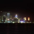 Hongkong Island bei Nacht