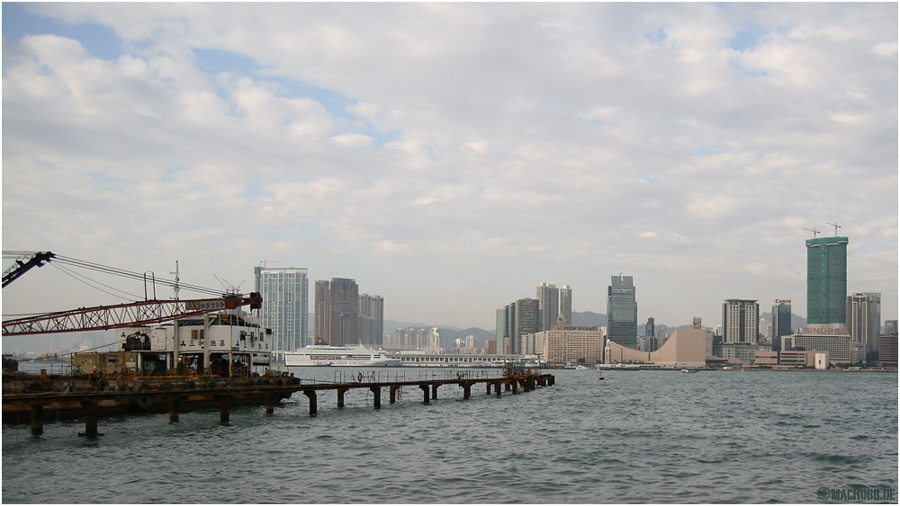 Hongkong Island - Blick auf Kowloon