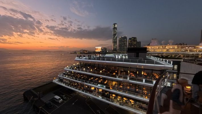 Hongkong Ocean terminal 2025 Aida Stella