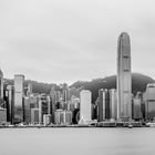 Hongkong Panorama black & white