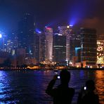 Hongkong sehen und... die Skyline fotografieren...