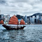 Hongkong Skyline "Pseudo-HDR"