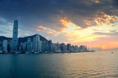 Hongkong Sonnenuntergang
