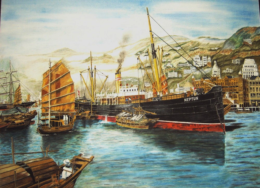 Hongkong um 1860