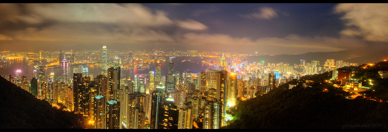 HongKongs Skyline