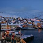 Honningsvagg (Norwegen)im Winter 2003