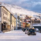 Honningsvåg in der Wintersonne