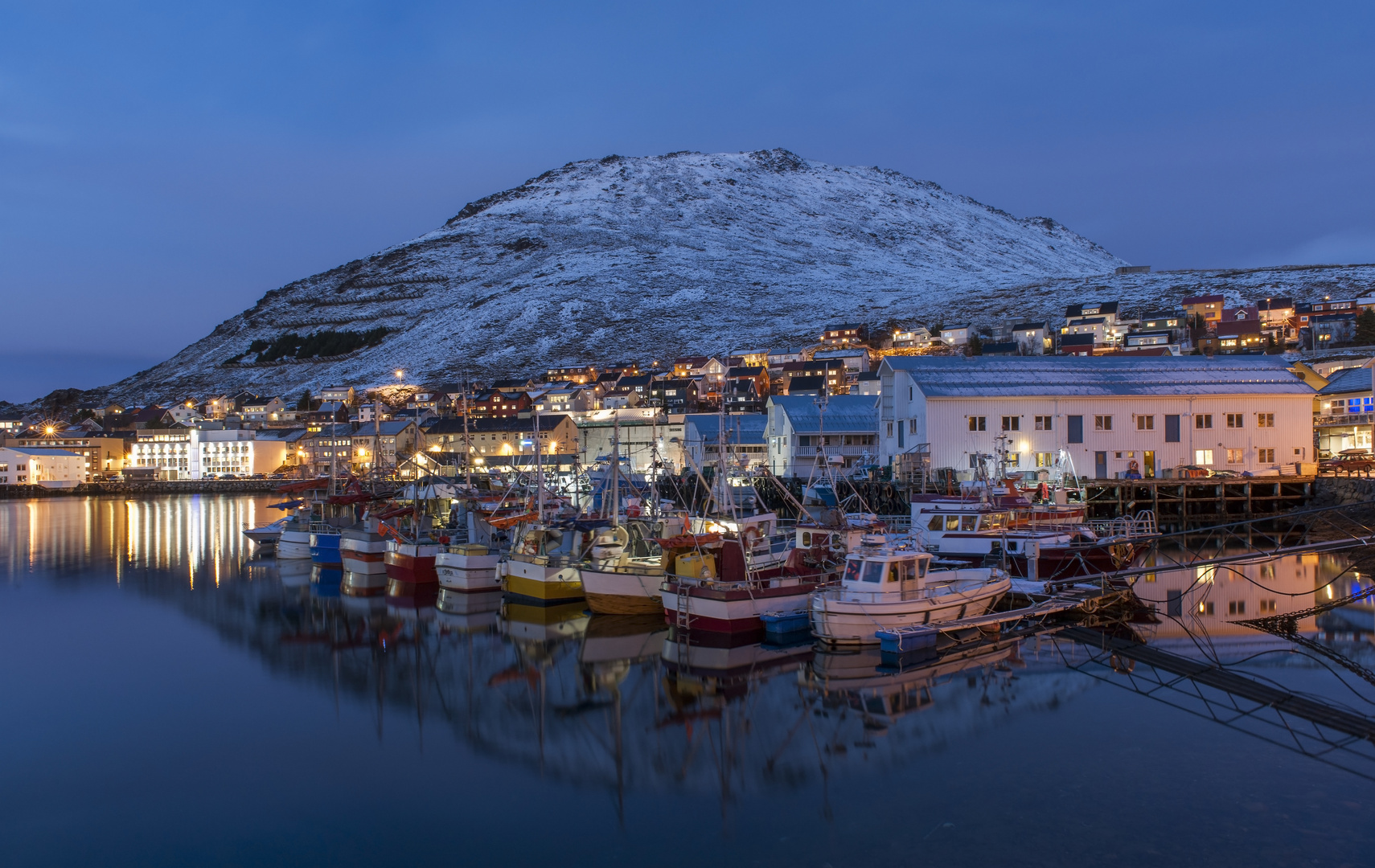 Honningsvåg, Nordkapp Norwegen