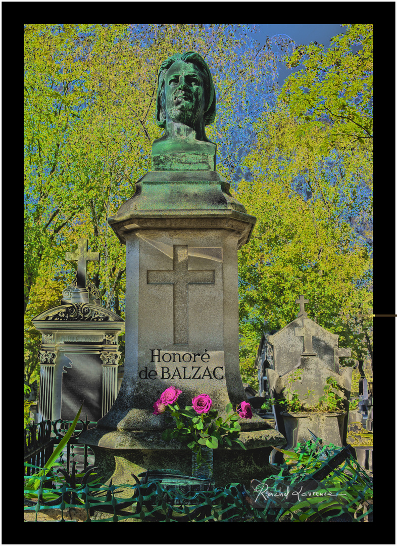 Honoré de Balzac, Père Lachaise, Paris