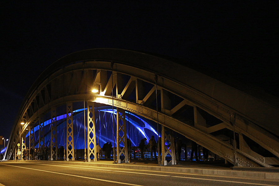 Honsel- und Osthafenbrücke