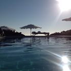 Honymoonhotel und Sonne satt in Santorini