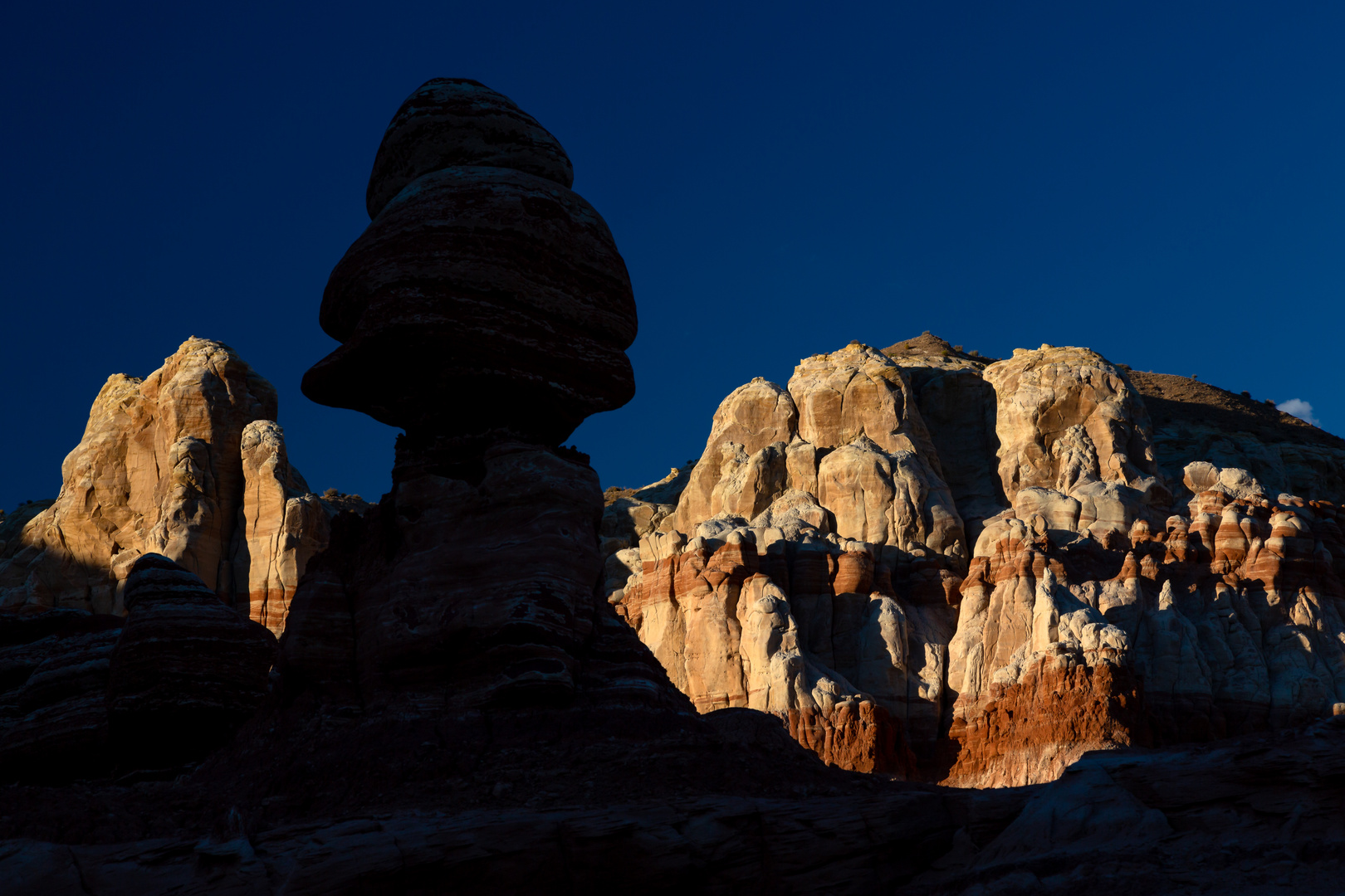 Hoodoo im Schatten