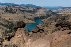 Hoodoos am Lake Billy Chinook, Oregon