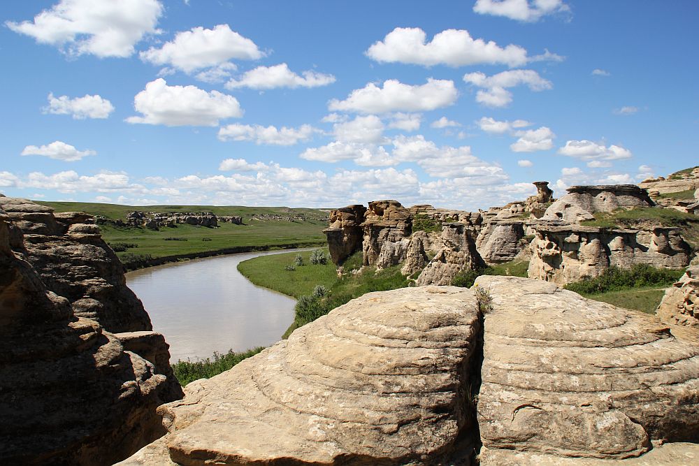 Hoodoos am Milk River