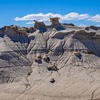 Hoodoos auf dem Hügel