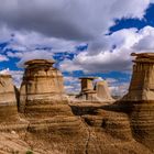 Hoodoos bei Drumheller, Alberta, Kanada