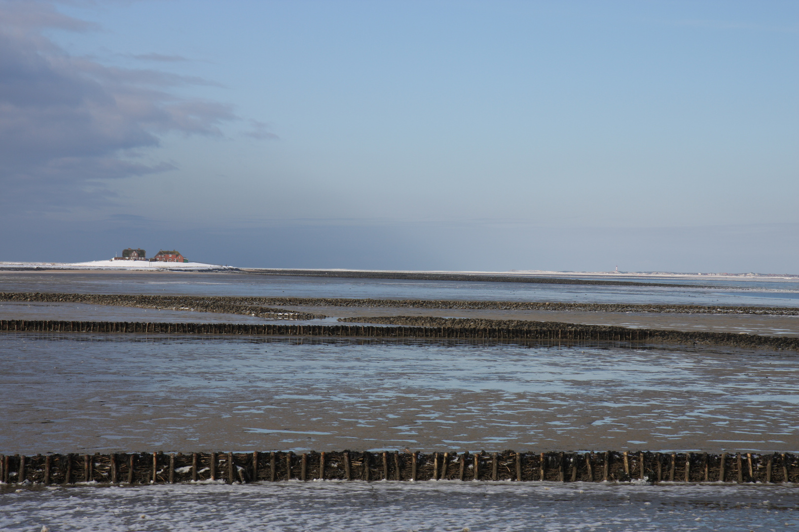 Hooge: Winterlandschaft