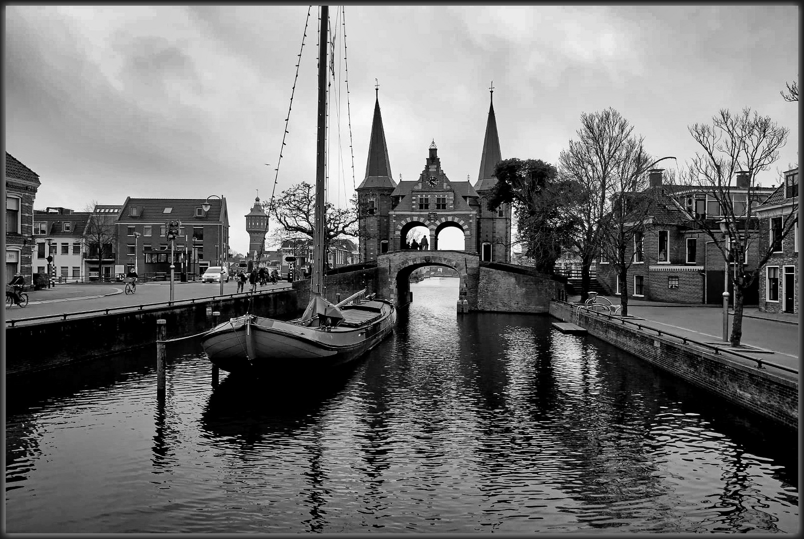 Hoogendster Pijp (Waterpoort) in Sneek