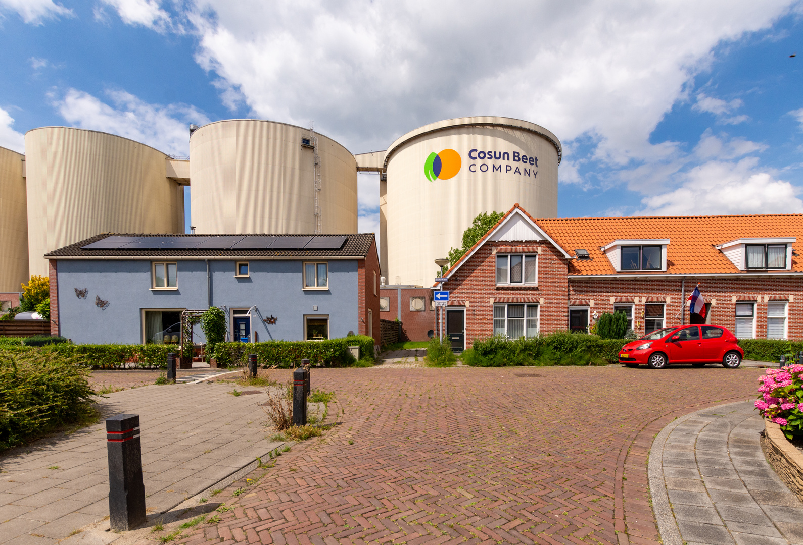 Hoogkerk - Noorderstraat - Houwerzijlstraat - Cosun Beet Sugar Plant  - 04