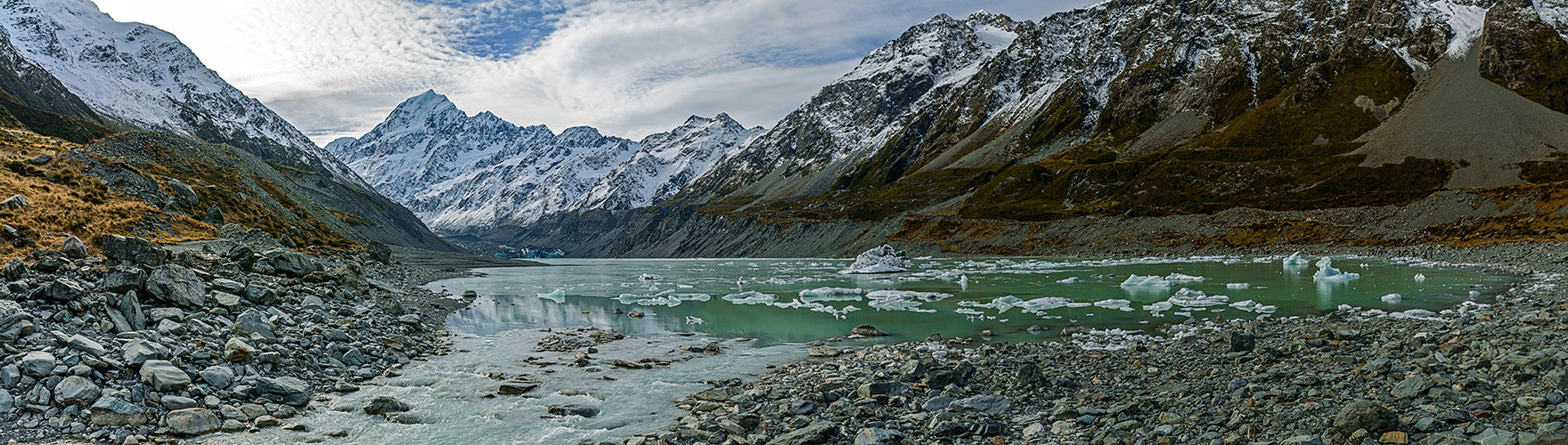 Hooker Valley and Mount Cook