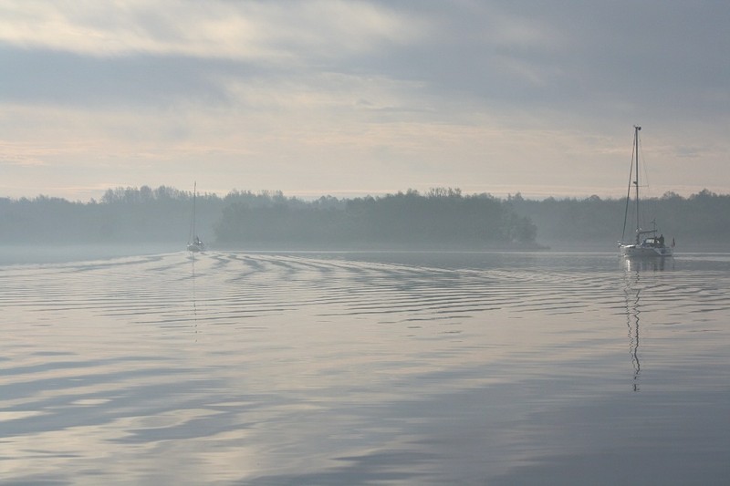 Hooksmeer ganz früh