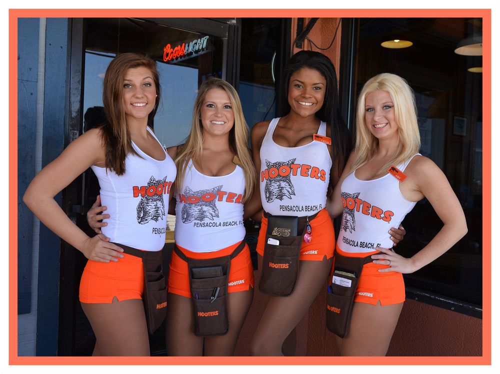 Hooters of Pensacola Beach, Florida Foto & Bild erwachsene menschen