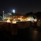 Hoover Dam bei Nacht